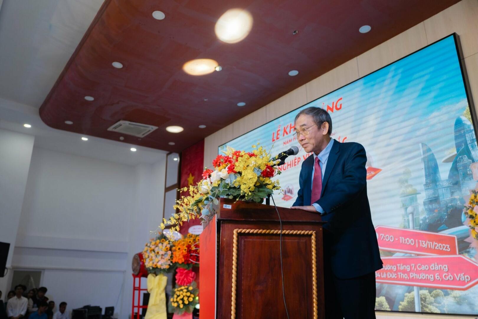 Lễ khai giảng năm học 2023-2024 của Trường Cao đẳng Bách khoa Bách Việt - Bách Việt Polytechnic