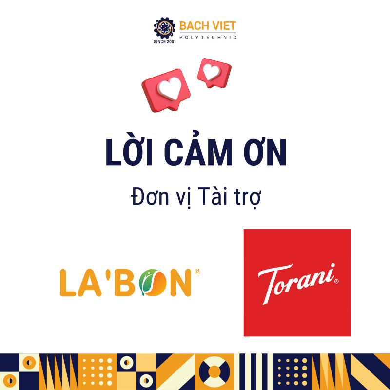 NHÀ TÀI TRỢ TIỆC TEABREAK VÀ NGUYÊN LIỆU PHA CHẾ LA’BON