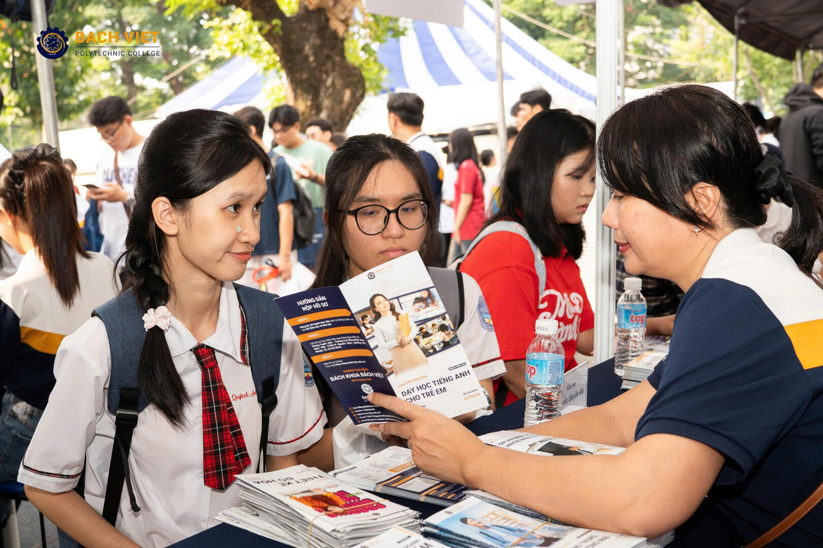 ThS Phan Lê Tường Bích tư vấn ngành nghề và chương trình cao đẳng 2 năm tại BVP